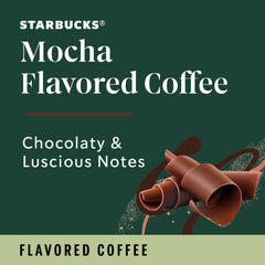 Iced coffee option with Starbucks Mocha K-Cups for a refreshing taste.
