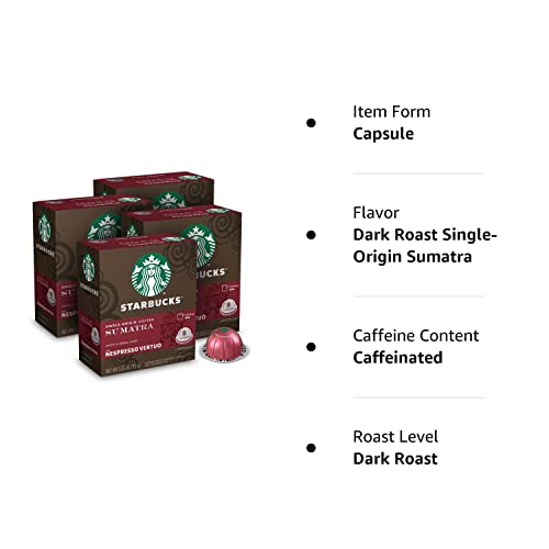 Starbucks morning ritual vibe with Sumatra aroma and depth