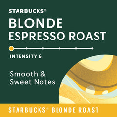 Cup with crema ready from Starbucks by Nespresso Blonde espresso.