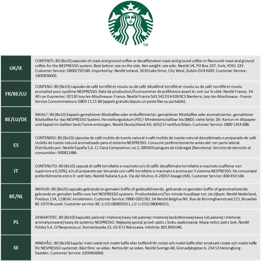 Starbucks by Nespresso cup with steam on original machine