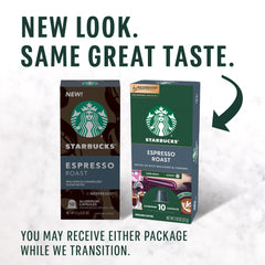 Starbucks Nespresso original-line machine compatibility with Essenza Mini, Pixie, Citiz, Creatista, and Lattissima.