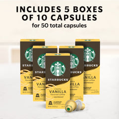 Starbucks by Nespresso original line compatibility with popular home machines.