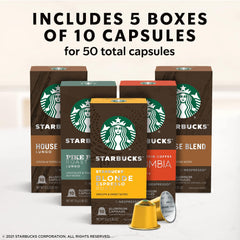 Starbucks by Nespresso capsules show recyclable aluminum and preserve freshness.