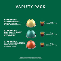 Pike Place Roast capsule delivering a balanced, single-serve cup.