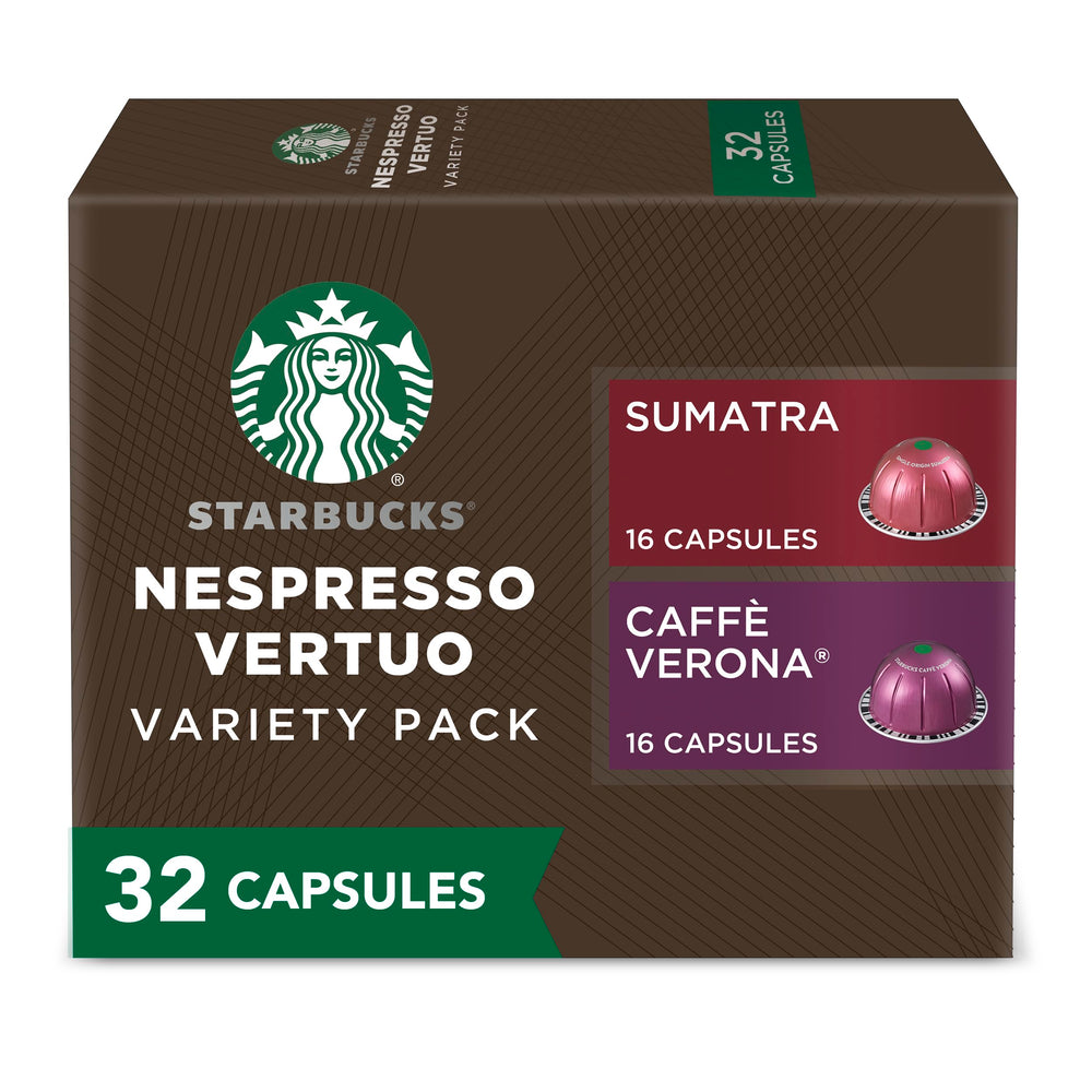 Starbucks by Nespresso Vertuo Sumatra capsules ready to brew a bold cup