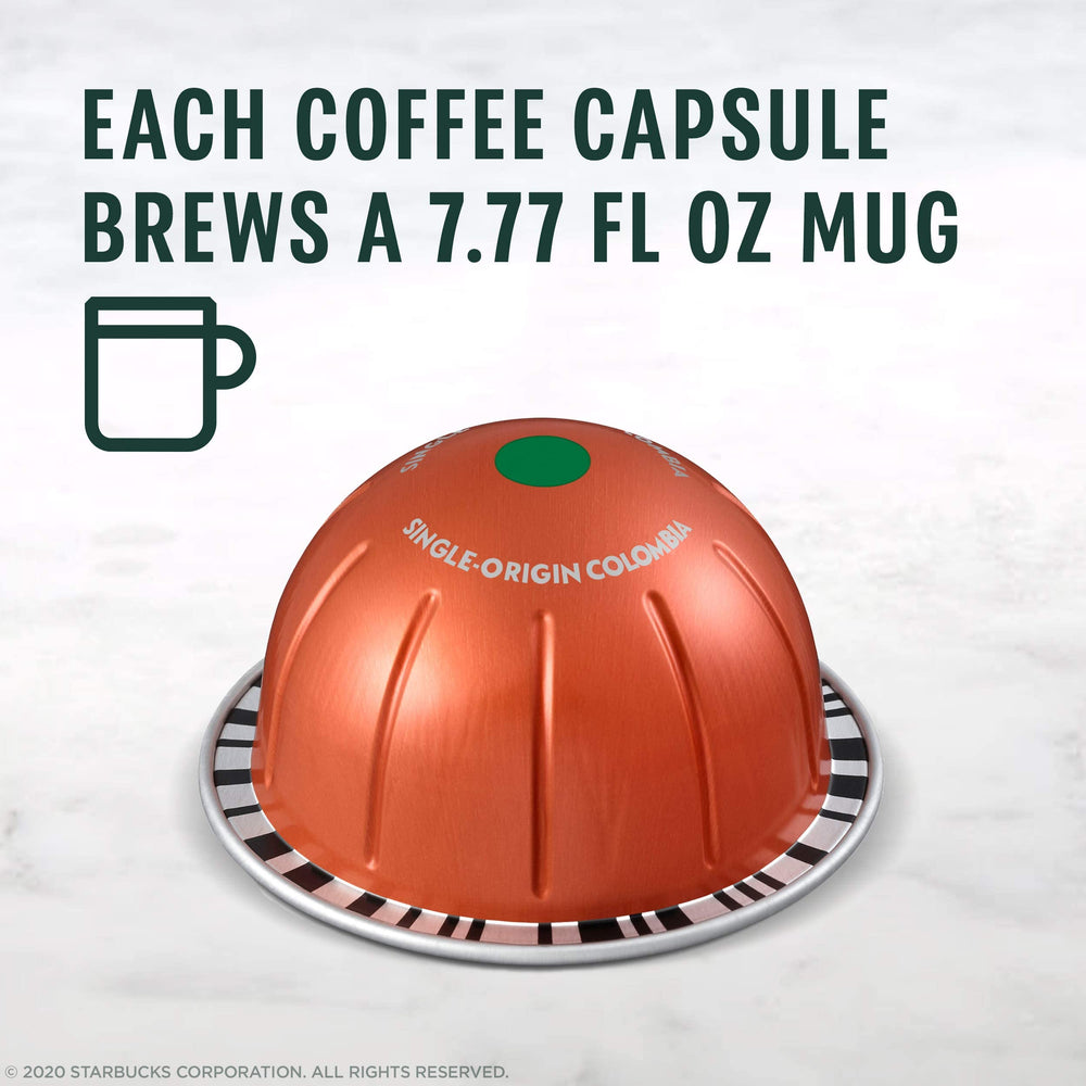 Starbucks by Nespresso Vertuo system compatibility for easy home use.
