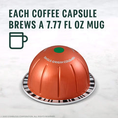 Starbucks by Nespresso Vertuo system compatibility for easy home use.