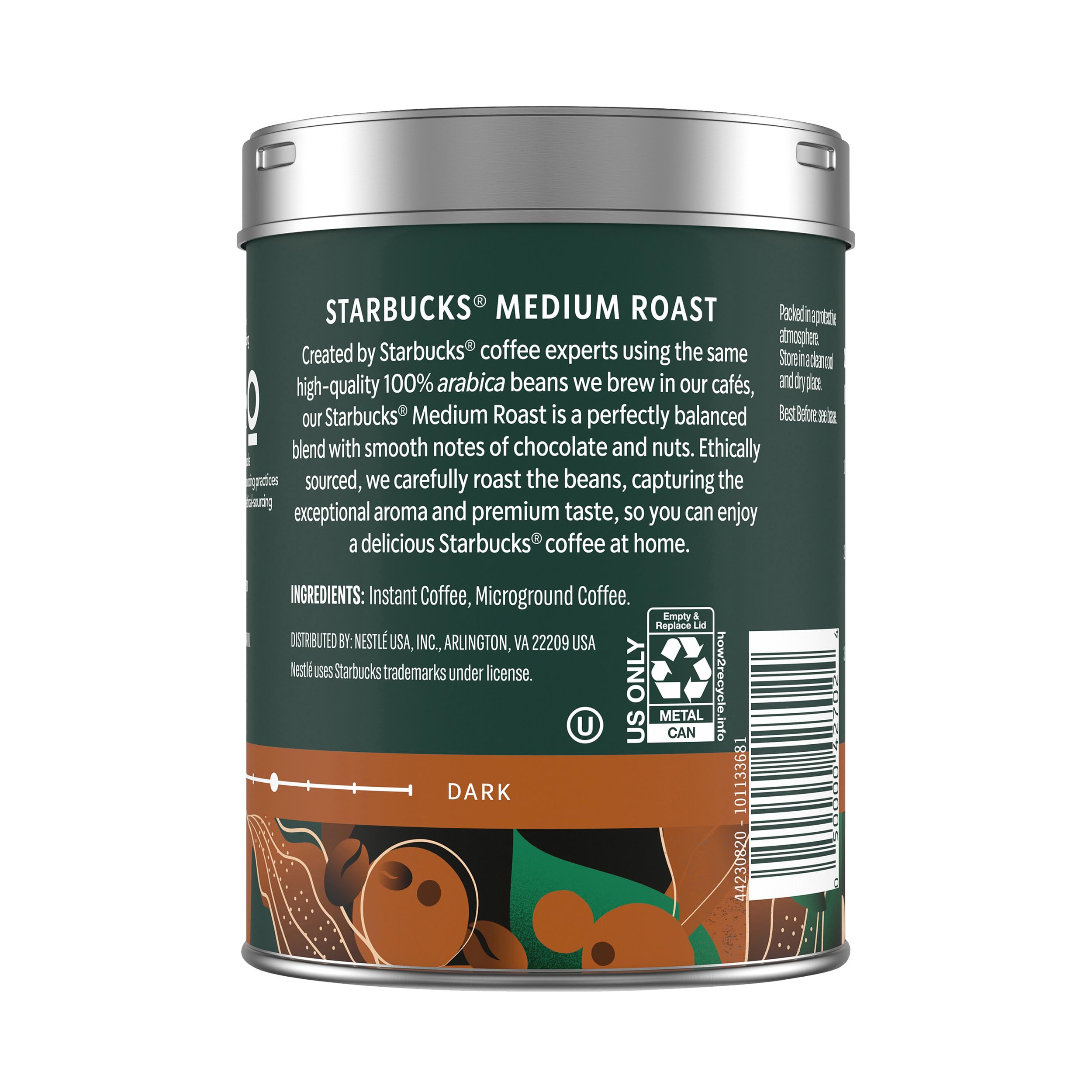 Starbucks on-the-go packaging enables quick coffee anywhere