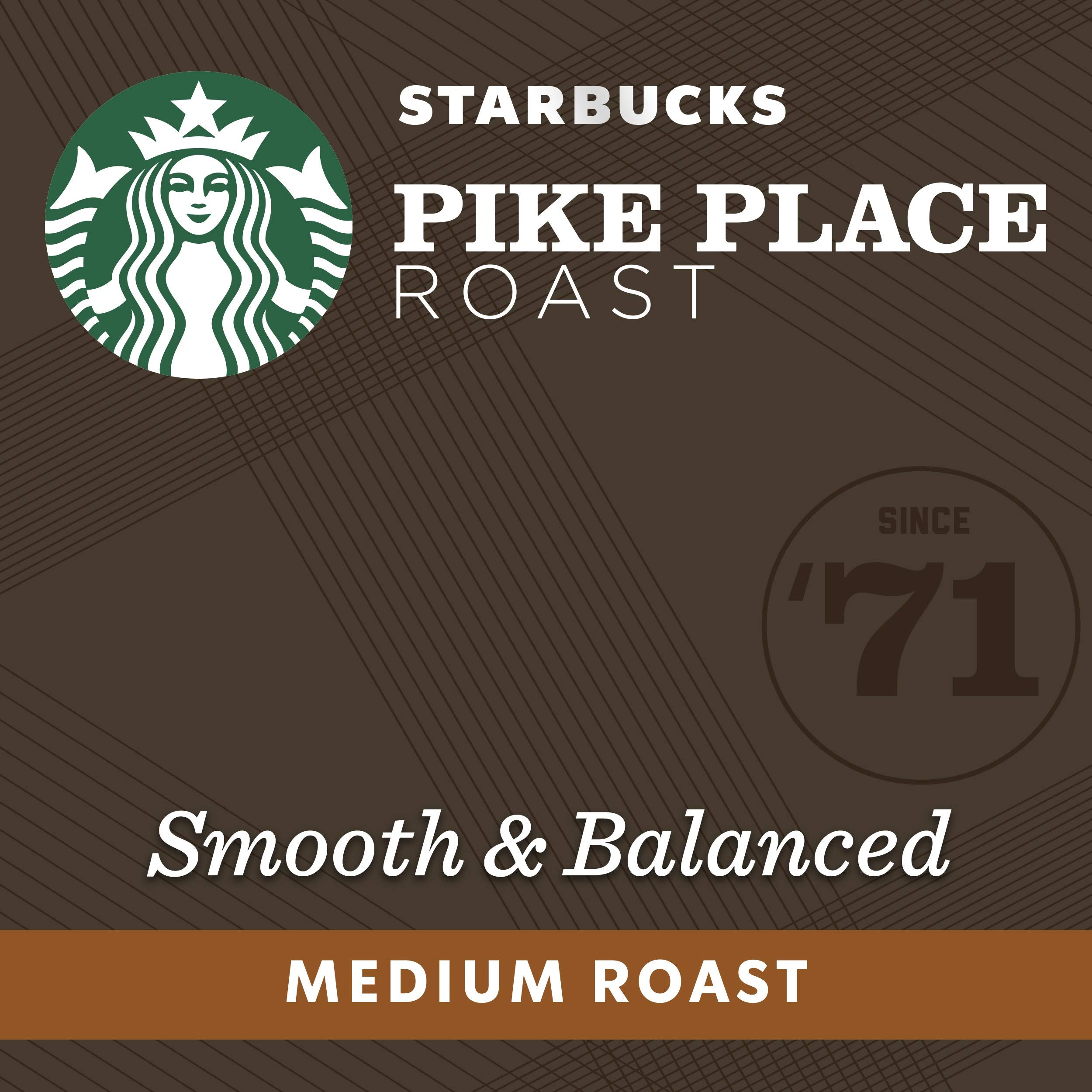 Starbucks Original Line aluminum capsule on shelf emphasizes sustainability