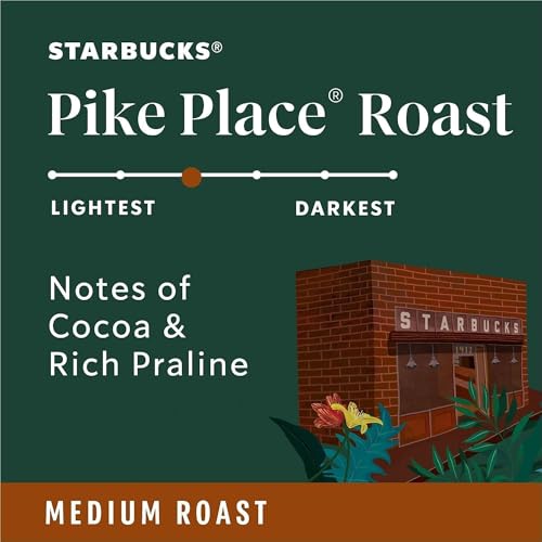 Starbucks Pike Place morning routine with fast brew