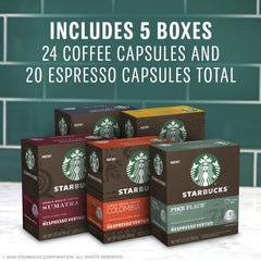 Starbucks Pike Place Roast capsule delivers a smooth, medium roast at home.