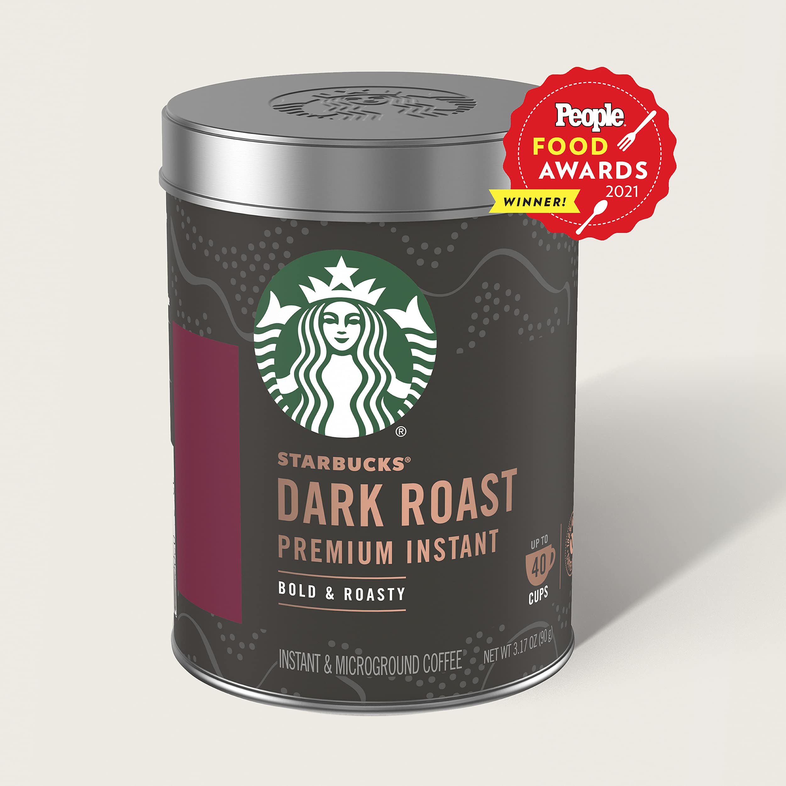 Starbucks Premium Instant Coffee hot-water pour ready for a smooth cup