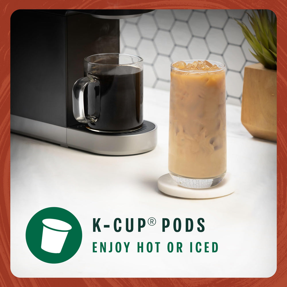 Starbucks Pumpkin Spice K-Cup pod closeup, highlighting rich aroma and flavorful notes