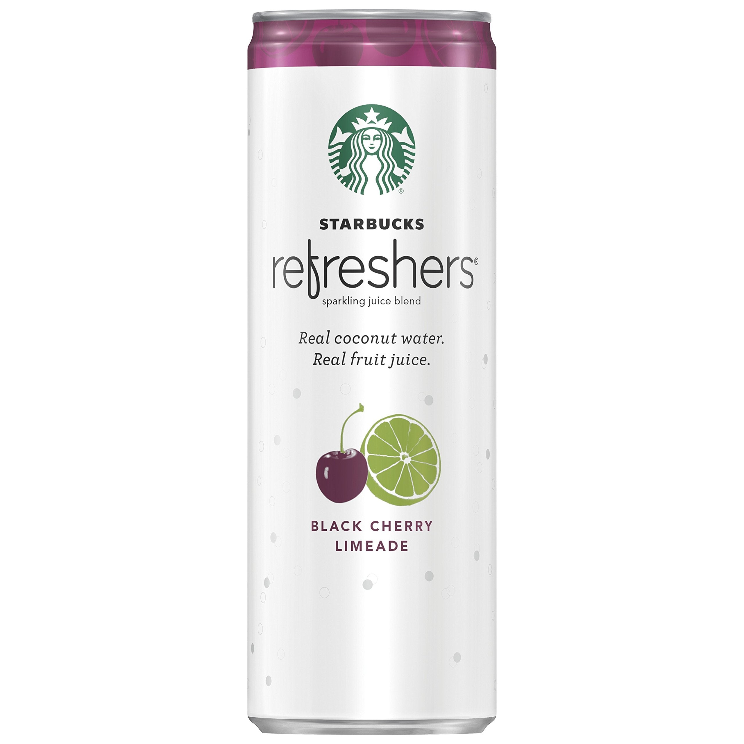 Starbucks Refreshers B vitamins label, signaling a vitamin-rich pick-me-up.