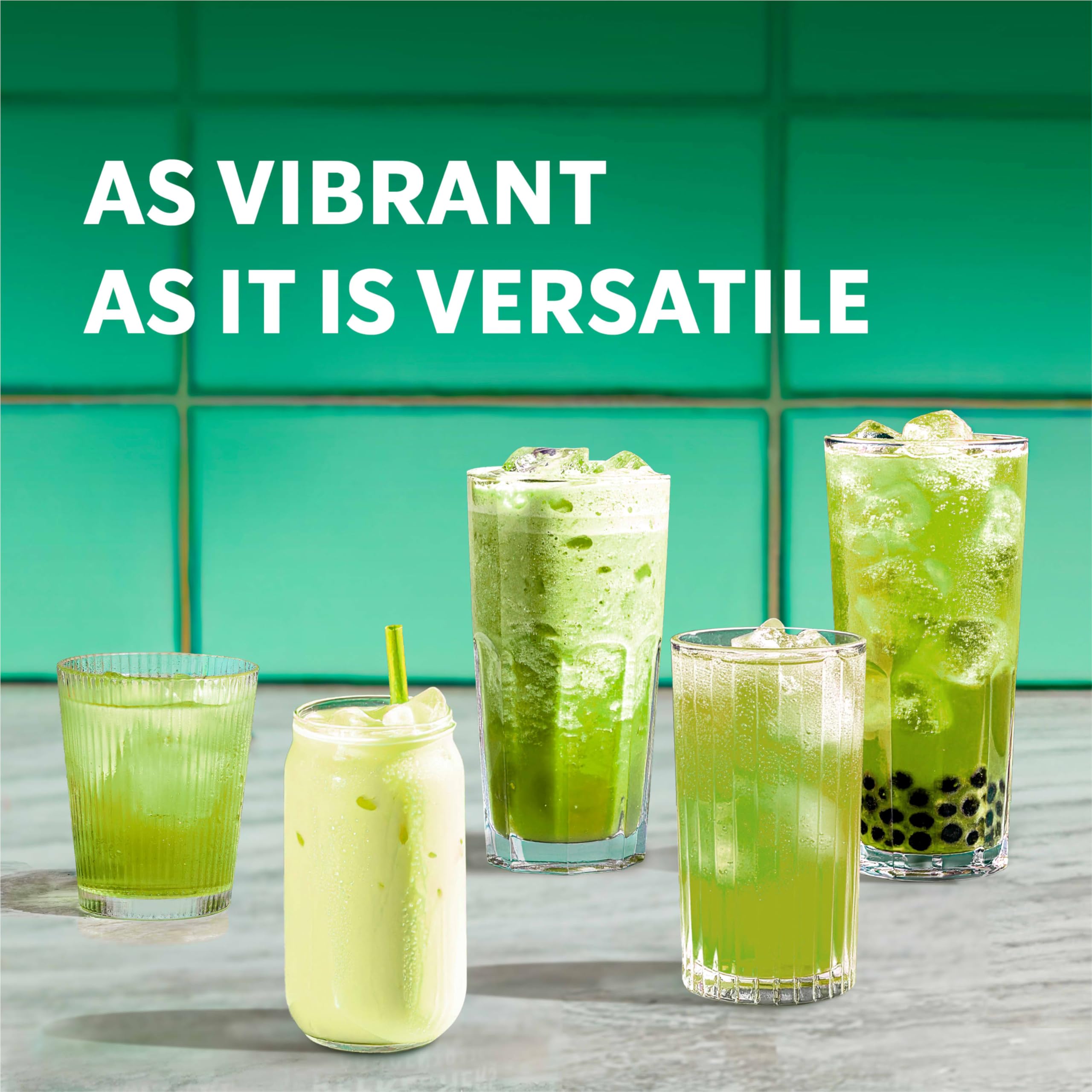 Starbucks Refreshers concentrate mixed with coconut milk for a creamy fruit flavor