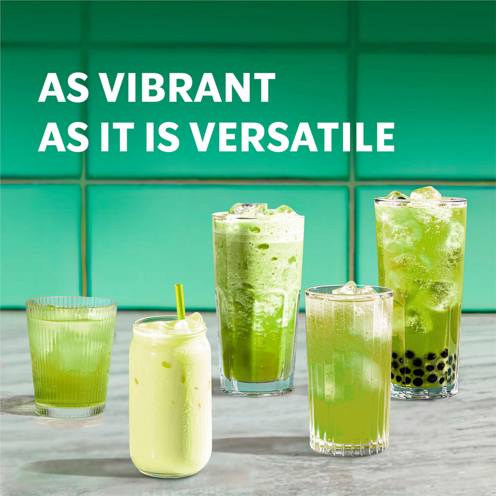 Starbucks Refreshers concentrate mixed with coconut milk for a creamy fruit flavor