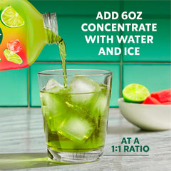 Starbucks Lime Watermelon concentrate with lemonade for a sparkling twist