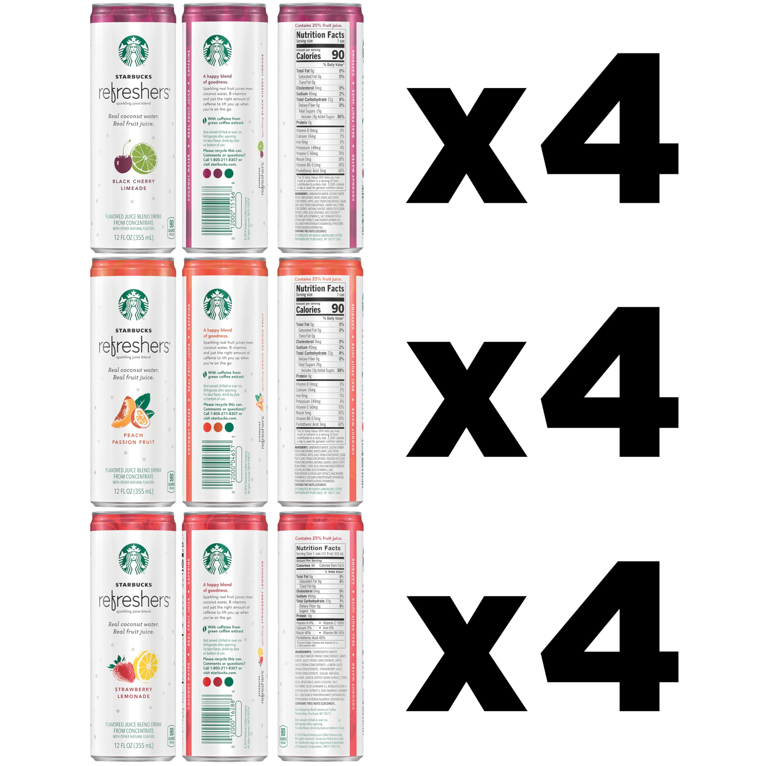 Starbucks Refreshers 12-pack display makes it easy to stock up.