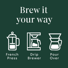 Starbucks Sumatra ground coffee image highlights versatility for multiple brews