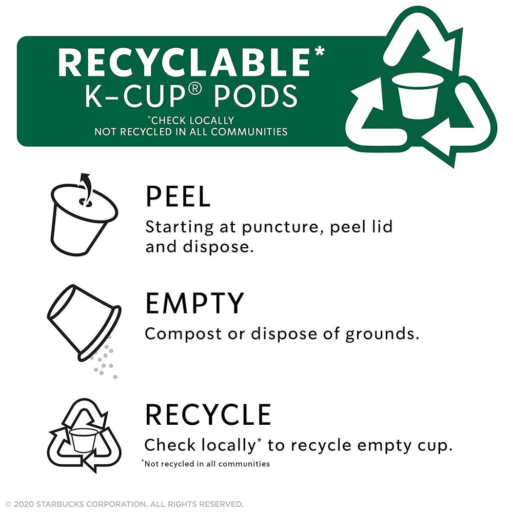 Starbucks Sumatra K-Cup cup serves easy morning coffee.