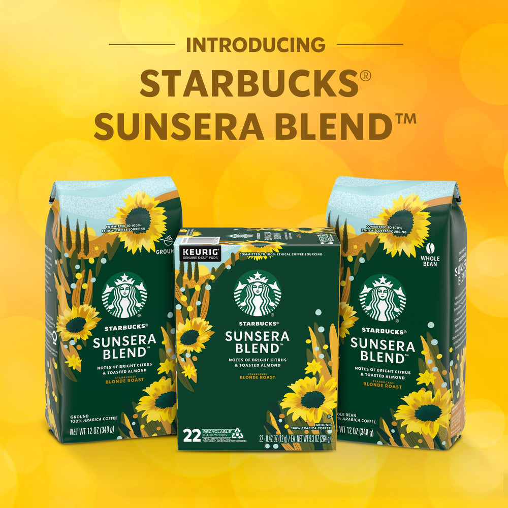 Sunsera box with sun-inspired label displayed