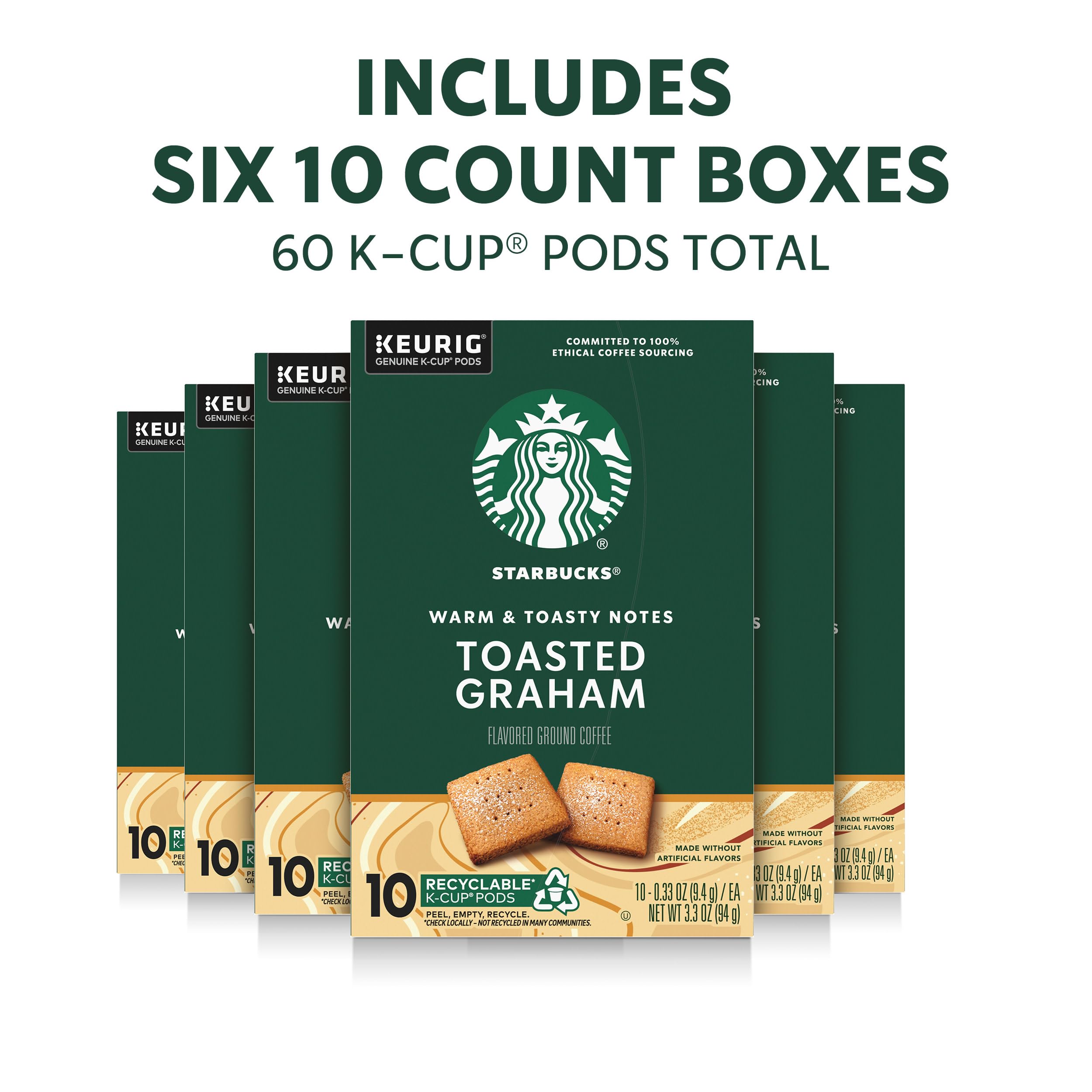 Starbucks Toasted Graham K-Cup unboxing reveals convenient daily coffee ritual.