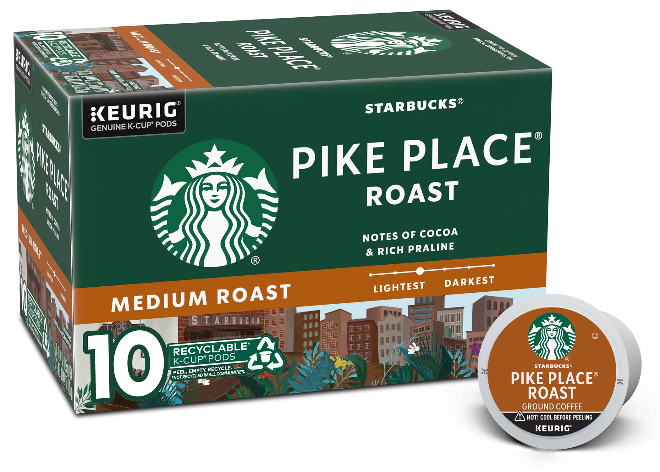 Starbucks Veranda Blend K-Cups — light roast for smooth mornings.