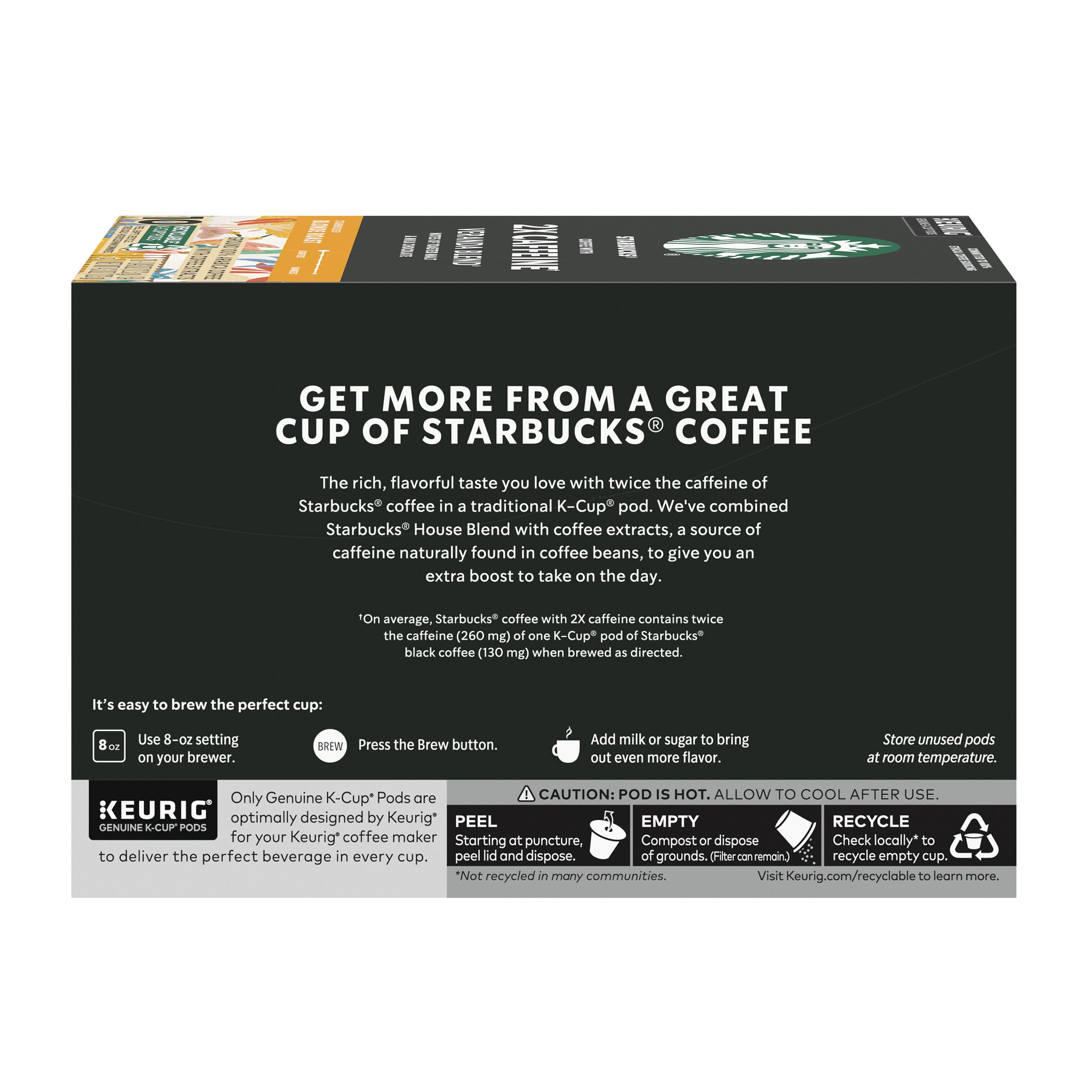 Starbucks Veranda Blend pod hints of malt and chocolate.