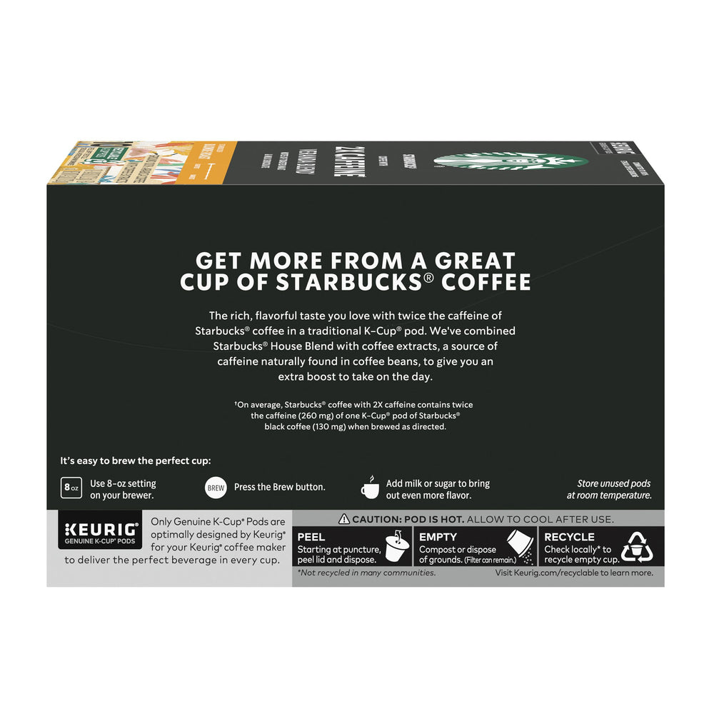 Starbucks Veranda Blend pod hints of malt and chocolate.