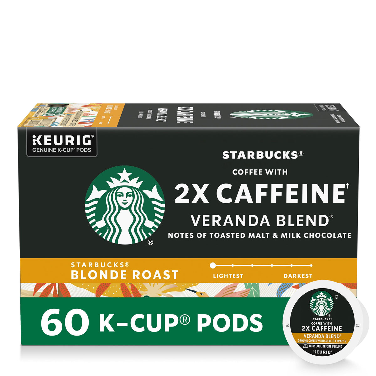 Starbucks Veranda Blend pods box for a smooth morning routine.