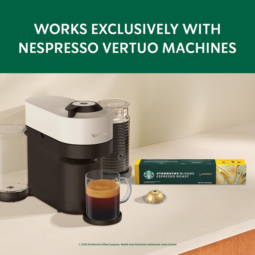 Starbucks by Nespresso Vertuo compatibility for easy at-home brewing