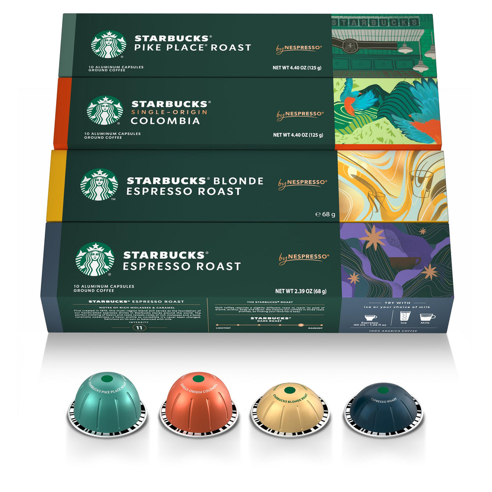 Starbucks Vertuo Pike Place Roast capsule for a smooth home cup