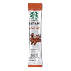 Starbucks VIA Instant micro-ground coffee delivers fast, flavorful cup anytime.