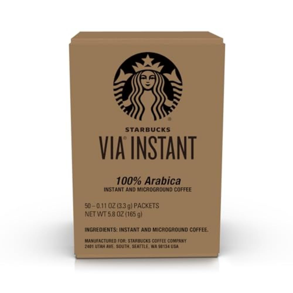 Starbucks VIA Italian Roast vintage label conveys trusted brand heritage