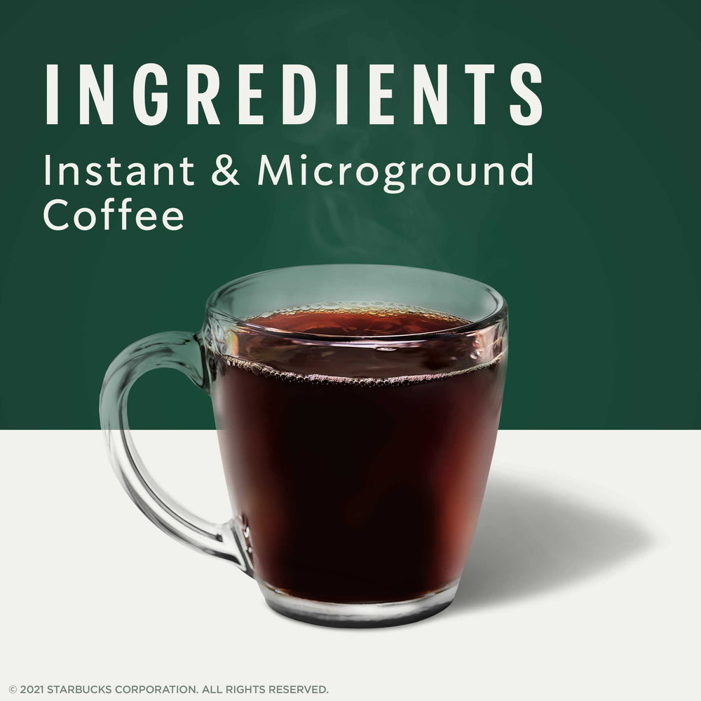 Starbucks VIA Pike Place Roast packets for everyday, desk-friendly coffee.