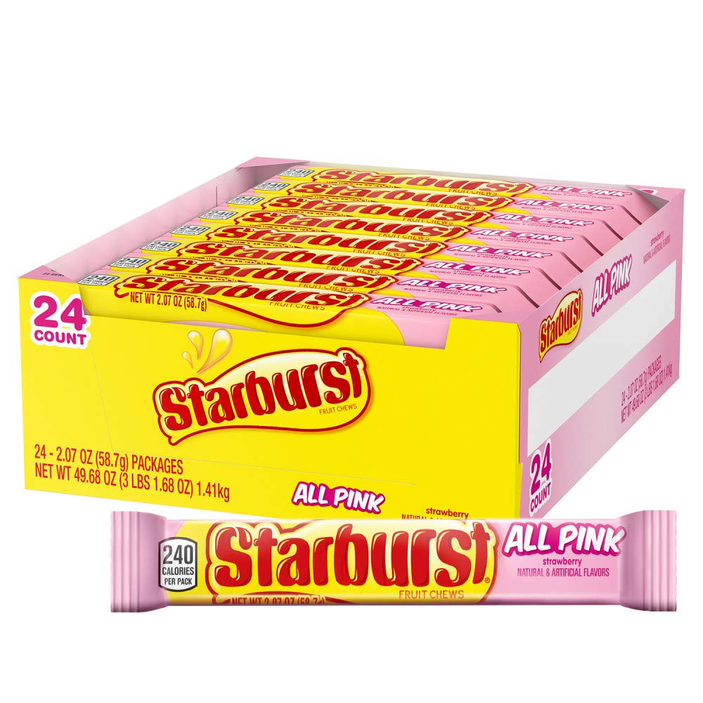 Starburst All Pink candy bulk pack for sharing at parties