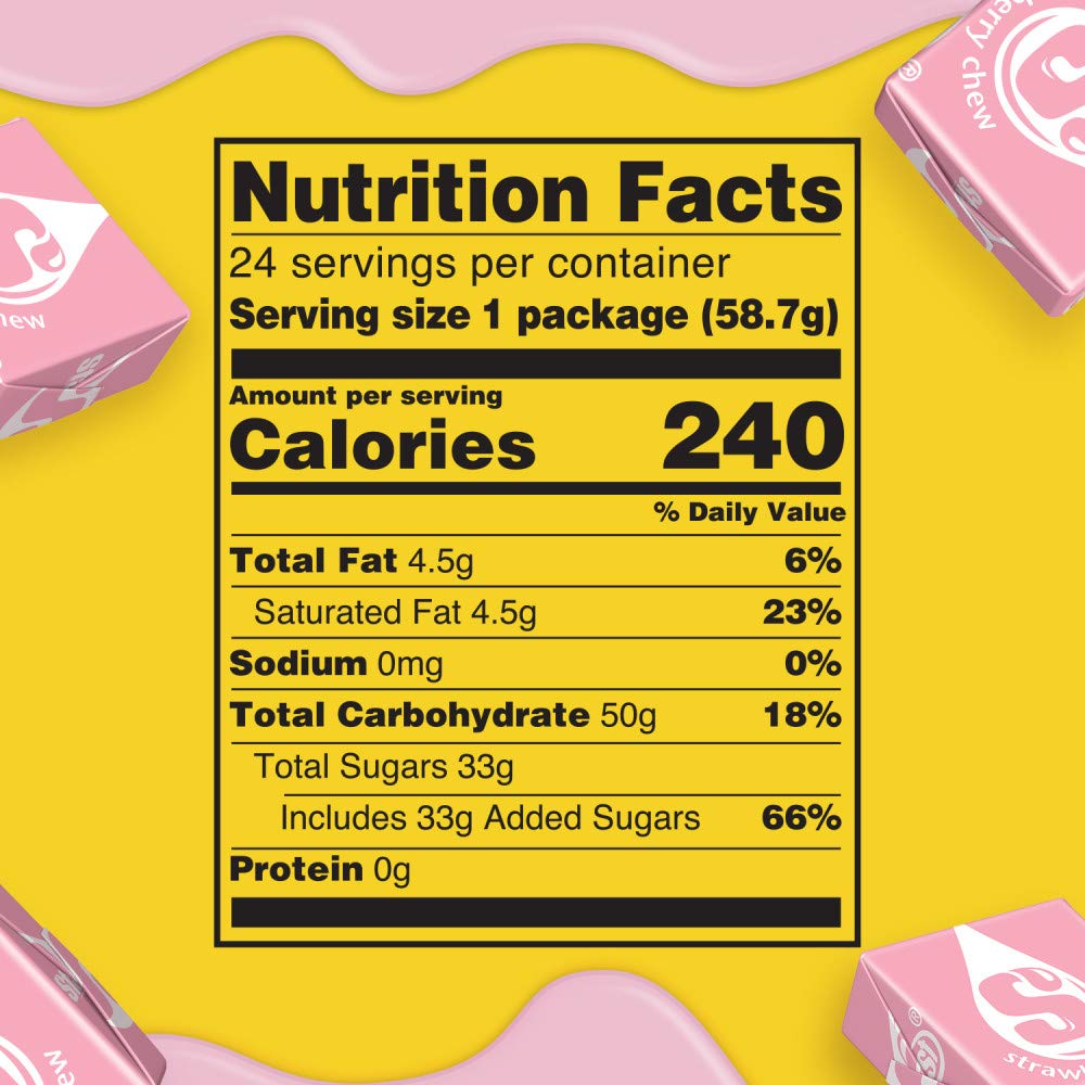 Starburst All Pink fruit chews closeup highlighting strawberry flavor