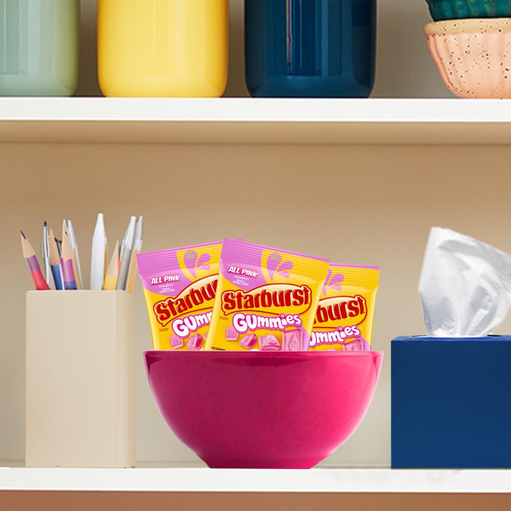 Starburst All Pink Gummies bulk packs for gifts and celebrations.