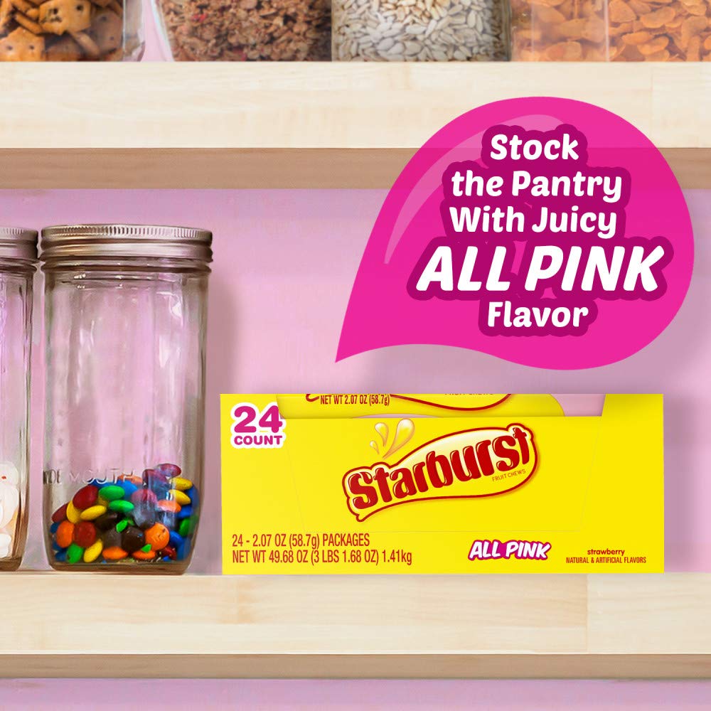 Starburst All Pink on-the-go snack for trips and errands