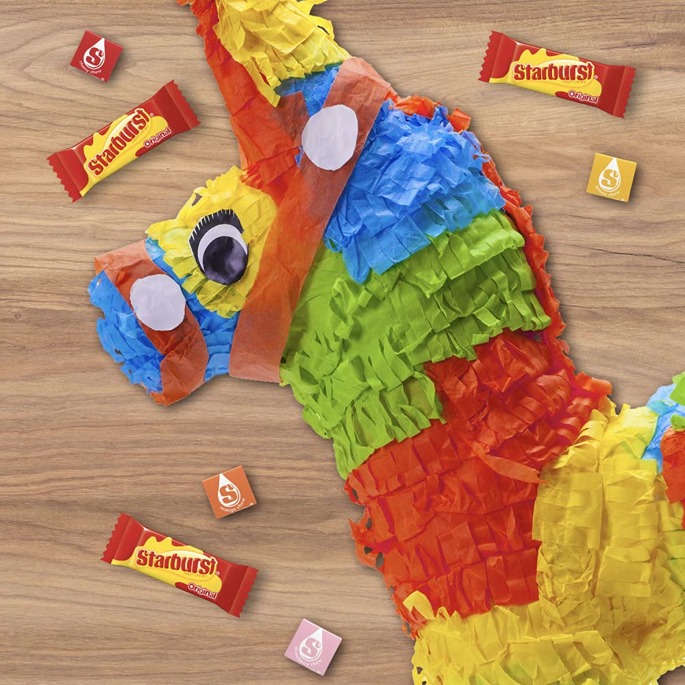 Starburst celebration assortment supporting effortless stocking for gatherings