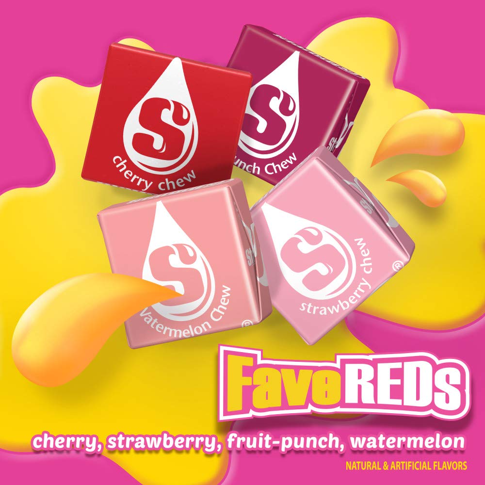 STARBURST FaveREDS individually wrapped candies ideal for party favors and sharing