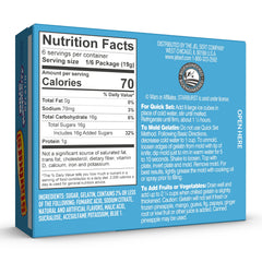 Starburst Gelatin Blue Raspberry serving highlights juicy flavor in convenient half-cup portions