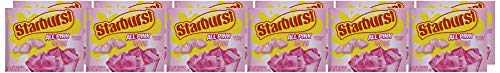 Set Starburst Gelatin Strawberry chilling in the fridge
