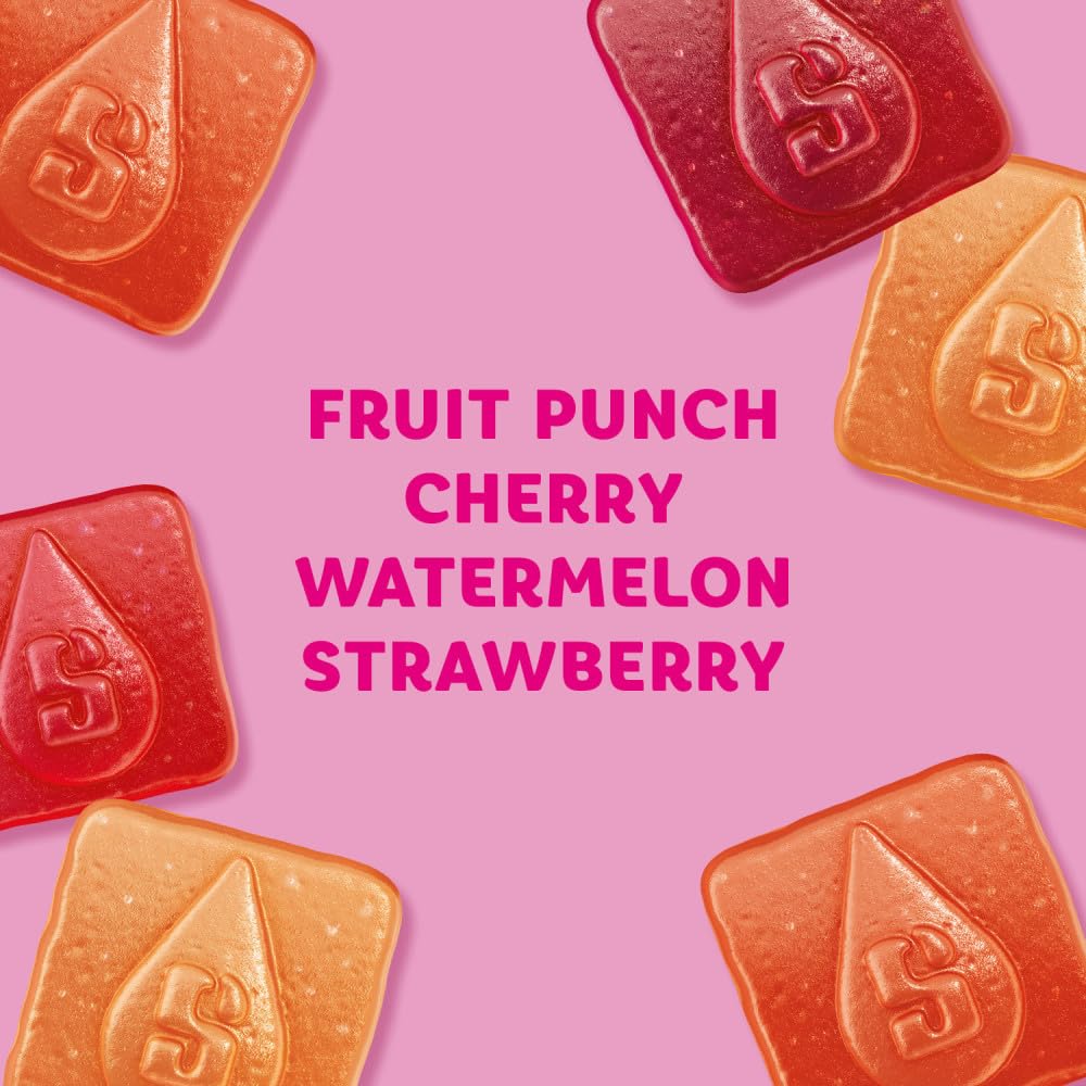 STARBURST GOODIES on-the-go snack ready for busy days.