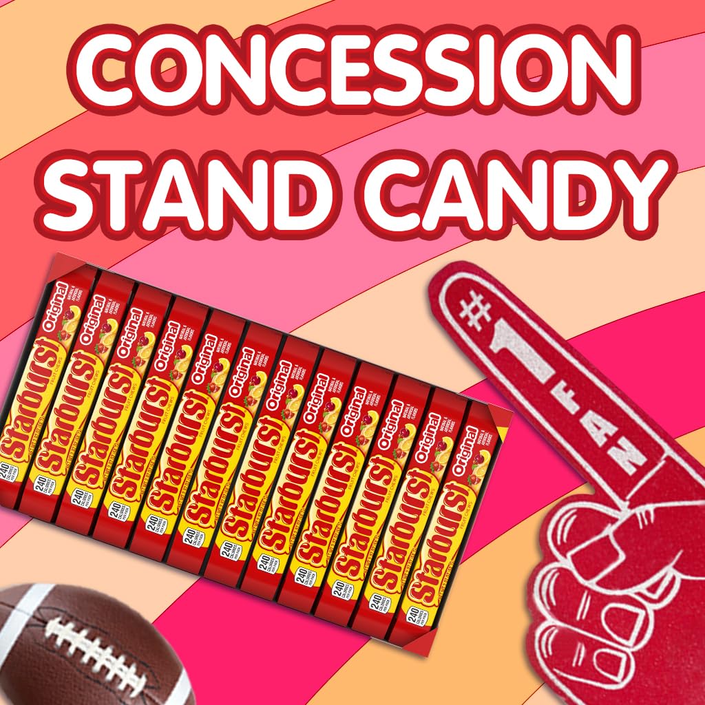 Starburst Original Fruit Chews party display for bulk candy at events