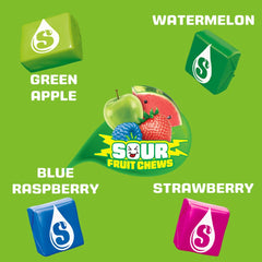 STARBURST Sour Chewy Candy individually wrapped bags for easy sharing and on-the-go snacking.