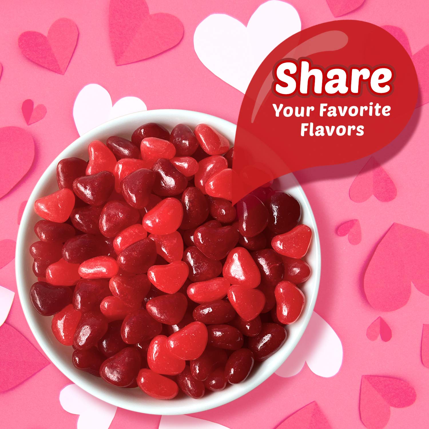 Starburst Valentine gift bag serves as a thoughtful seasonal treat