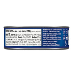 StarKist 25% less sodium tuna in water ready for quick sandwich or salad.