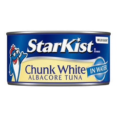 StarKist albacore tuna in water served on salad plate for quick lunch idea