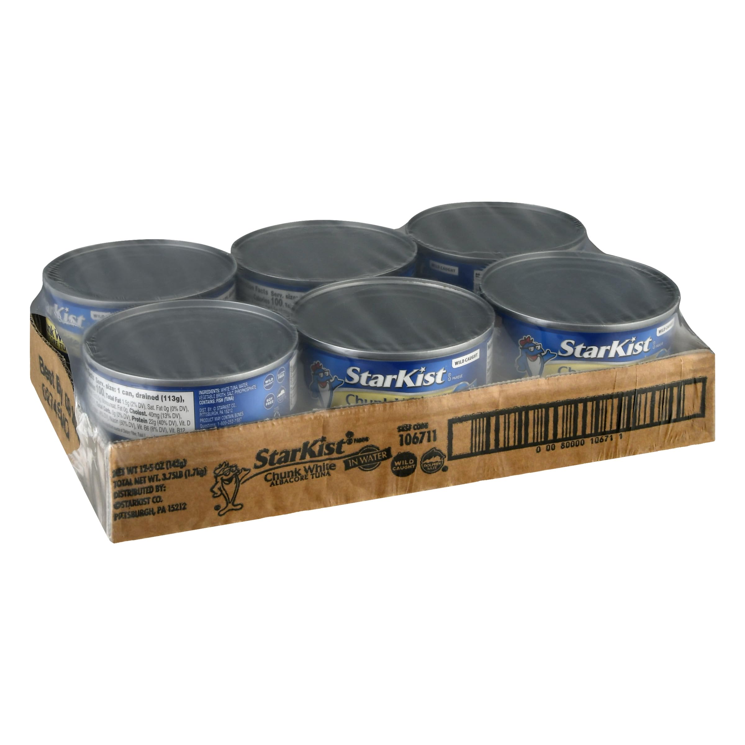 StarKist albacore tuna in water suitable for gluten-free diets.